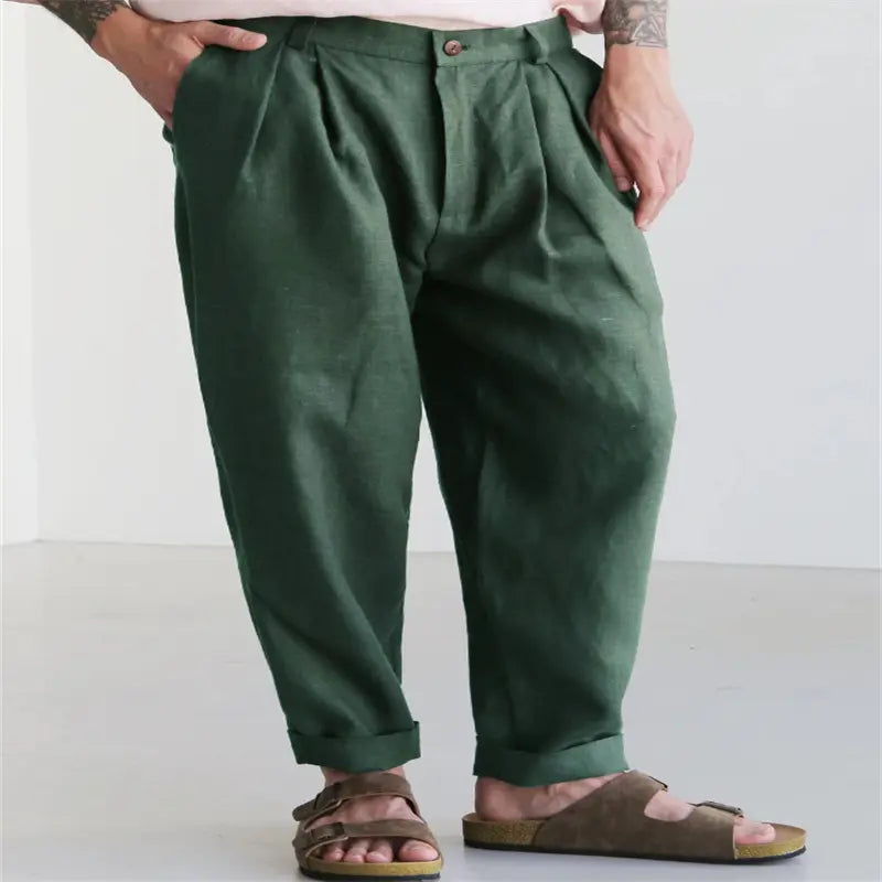 Casual Linen Pants VogueVista Collective