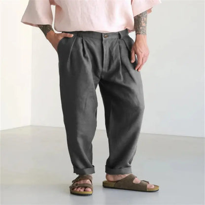 Casual Linen Pants VogueVista Collective