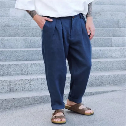 Casual Linen Pants VogueVista Collective