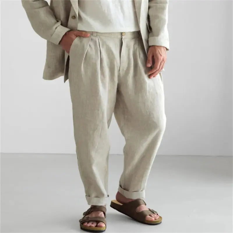 Casual Linen Pants VogueVista Collective